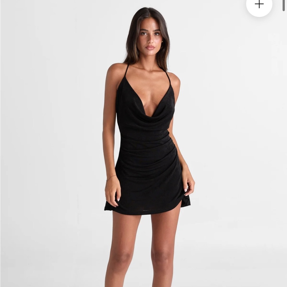 Sasha Therese Kalani Mini Dress Black